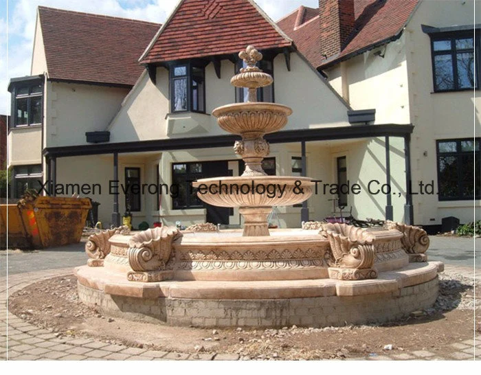 Stone Granite Water Feature&amp; Marble Water Fountain for Garden Decoration